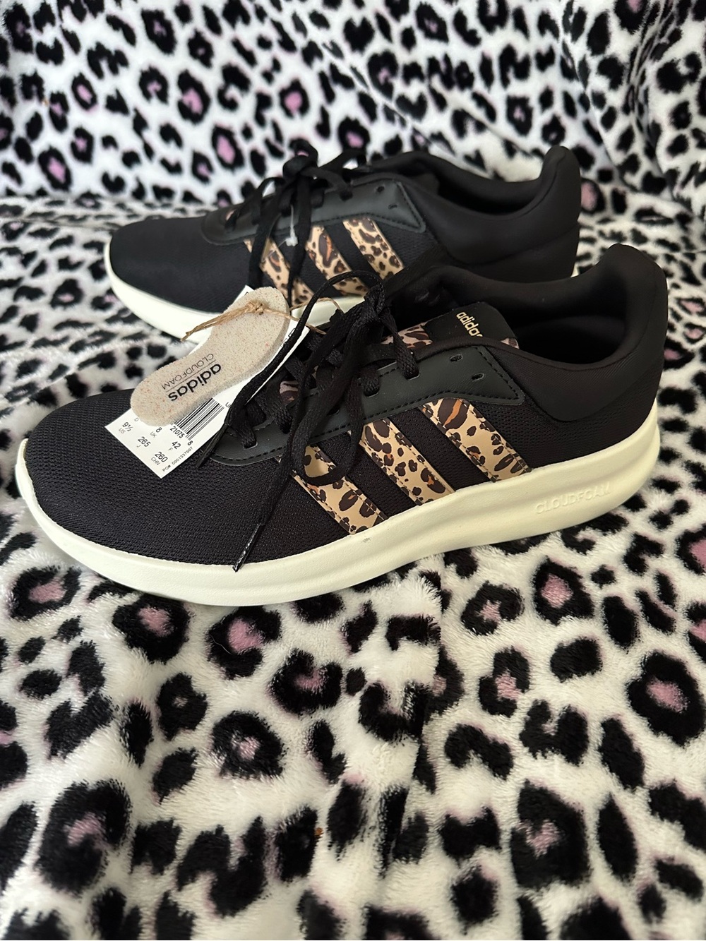 Adidas Cloudfoam Leopard New 9.5